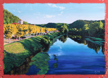 Load image into Gallery viewer, &quot;River Lot Sunset&quot;, Pastel, 2019, 40cm x 57cm